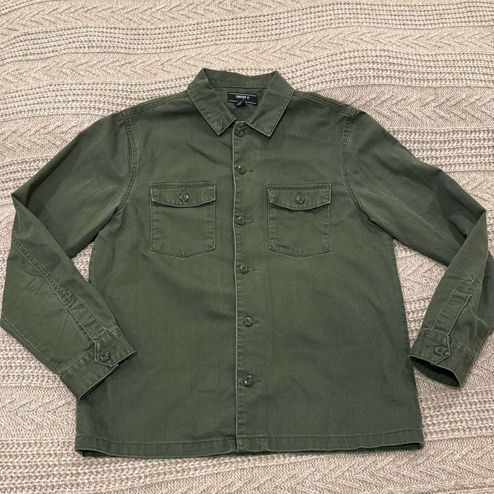 Men’s shirt jacket
